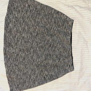 Gray Pencil Miniskirt